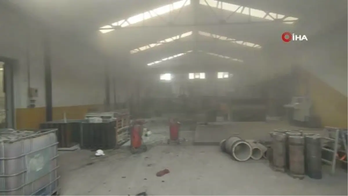 Metal fabrikasında patlama: 6 yaralı