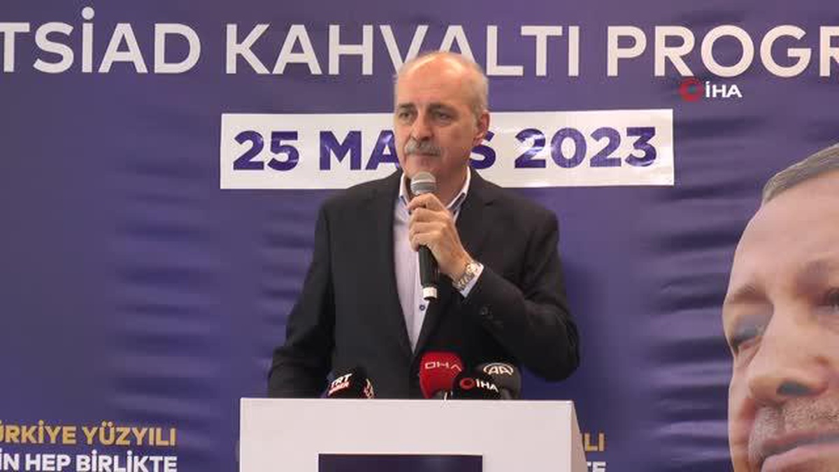 Numan Kurtulmuş: \'28 Mayıs\'ta Türkiye Yüzyılı için vira bismillah diyerek bu millet yola koyulacaktır\'