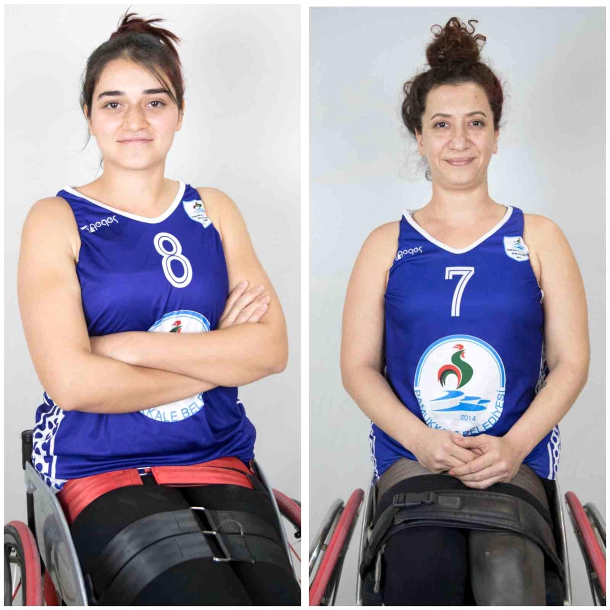 Pamukkale Belediyesporlu Mine ve Meryem\'e milli davet