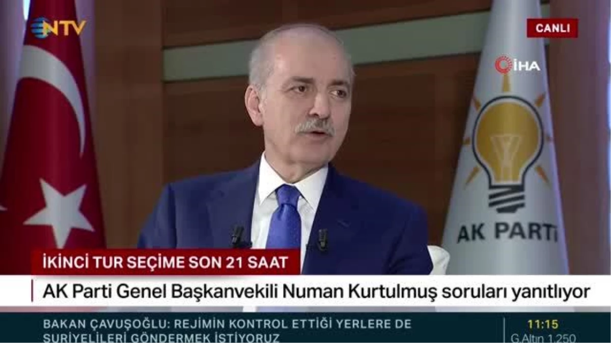 Numan Kurtulmuş\'tan Kılıçdaroğlu\'na tepki: \'Sandığa gitmeyin\' diyen ilk siyasetçi olarak tarihe geçti