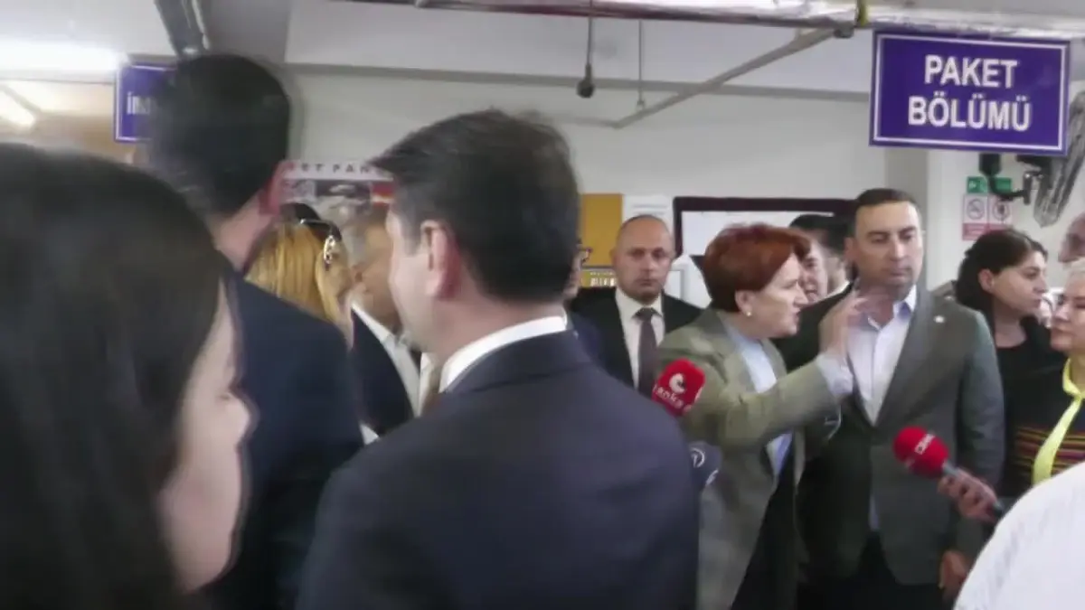 Meral Akşener tekstil işçileri ile buluştu