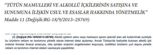 Alkollü içecek markalarına Twitter'da takip engelinin güncel olduğu iddiası