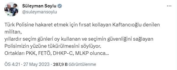 Bakan Soylu ile Canan Kaftancıoğlu arasında tükürük tartışması Bakan Soylu ile Canan Kaftancıoğlu arasında tükürük tartışması