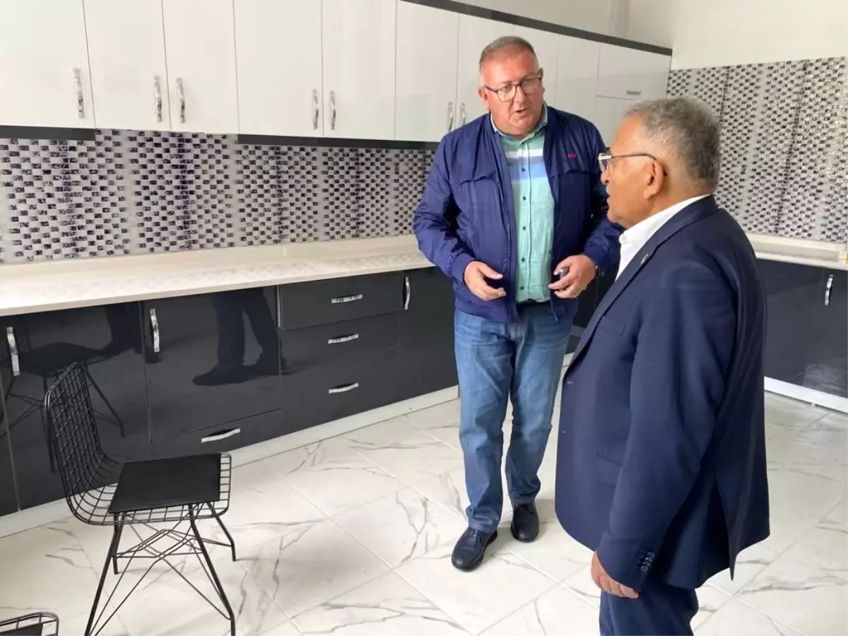 Kayseri\'de Büyükşehir Belediyesi kadın kooperatifleri için özel bina hazırladı