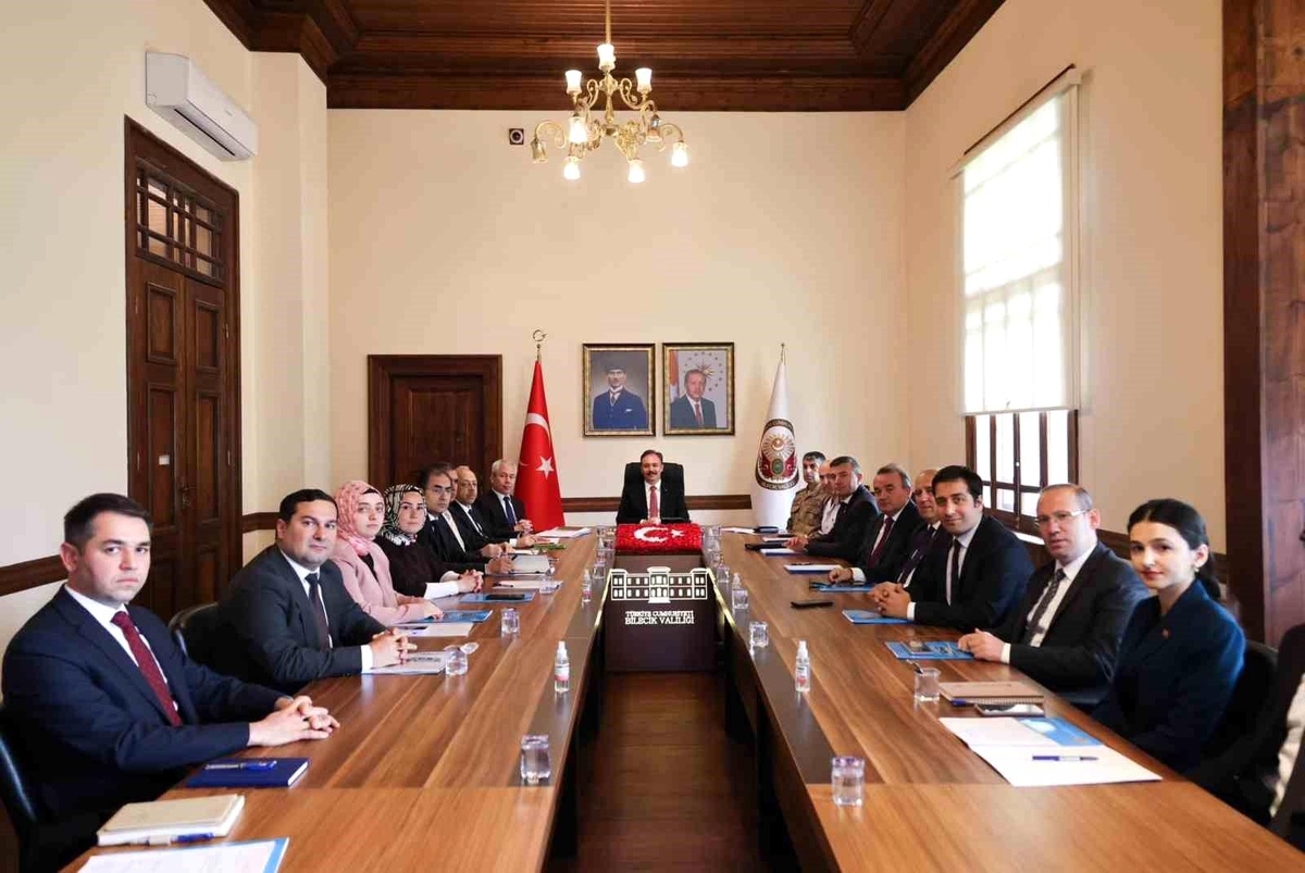 Bilecik\'te \'Seçim Güvenlik Tedbirleri Toplantısı\' düzenlendi