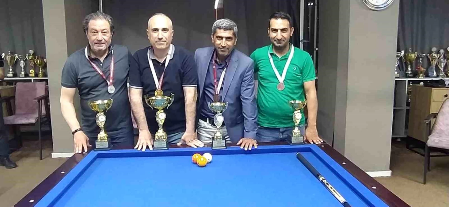 Diyarbakır\'da Bilardo Kupası Sona Erdi