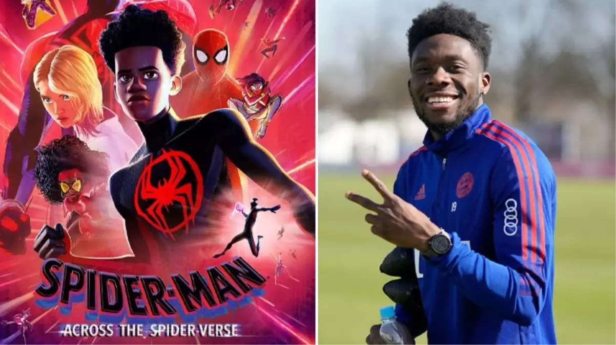 Dünyaca ünlü futbolcu Alphonso Davies, Spider-Man\'i seslendirecek