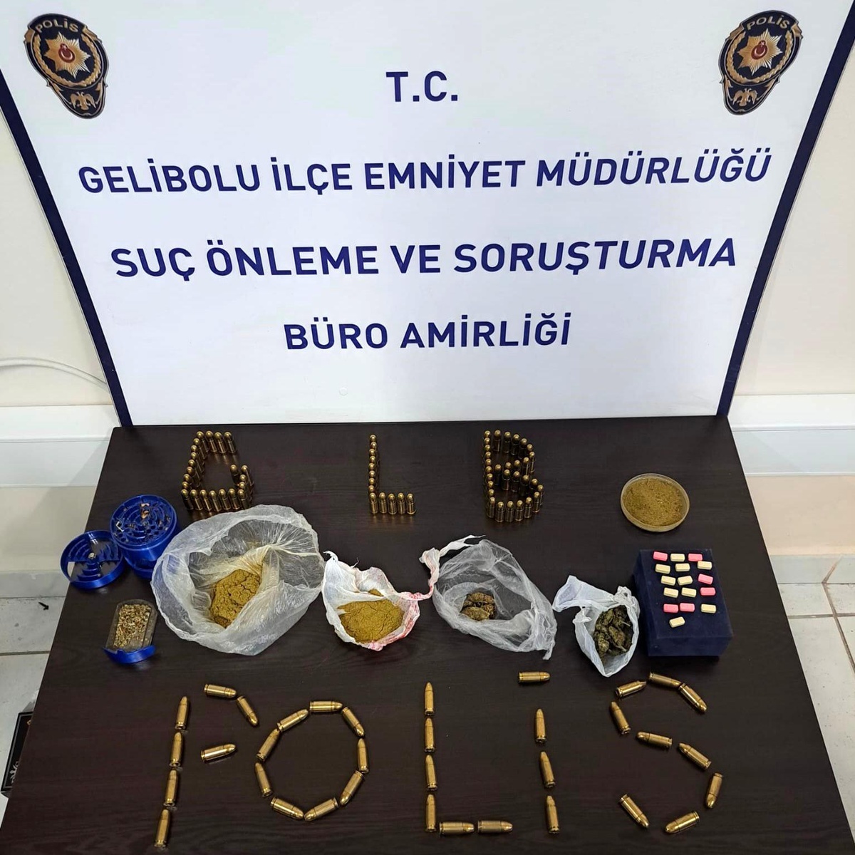 Gelibolu\'da uyuşturucu operasyonuna 2 tutuklama
