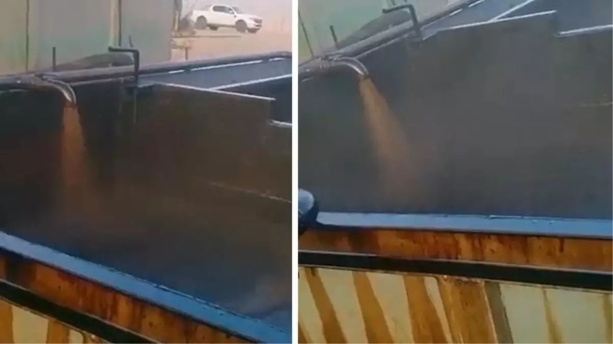 Görüntüyü Şırnak Valiliği paylaştı! Terörden temizlenen Gabar\'dan petrol fışkırıyor