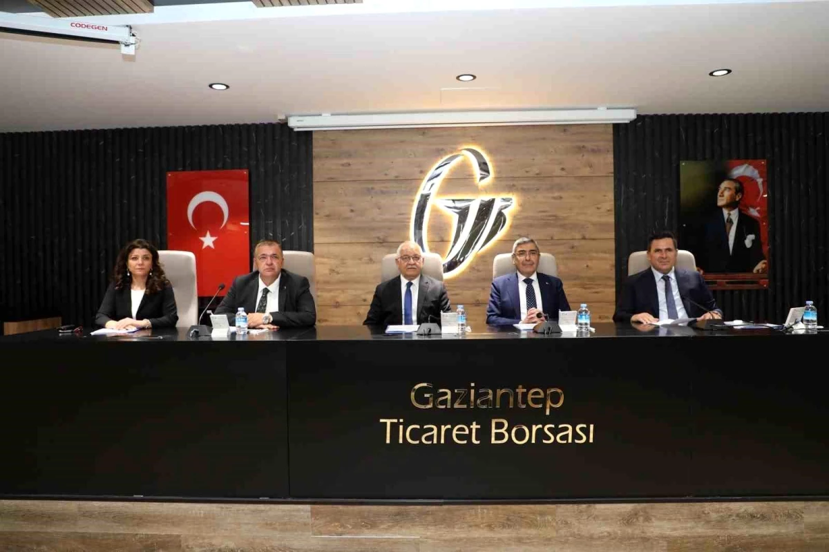 Gaziantep Ticaret Borsası Mayıs Ayı Olağan Meclis Toplantısı Gerçekleştirildi