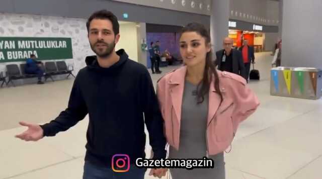 Hande Erçel ile havalimanında görüntülenen Hakan Sabancı'dan muhabire tepki: Her seferinde seninle konuşacak mıyız? Hande Erçel ile havalimanında görüntülenen Hakan Sabancı'dan muhabire tepki: Her seferinde seninle konuşacak mıyız?