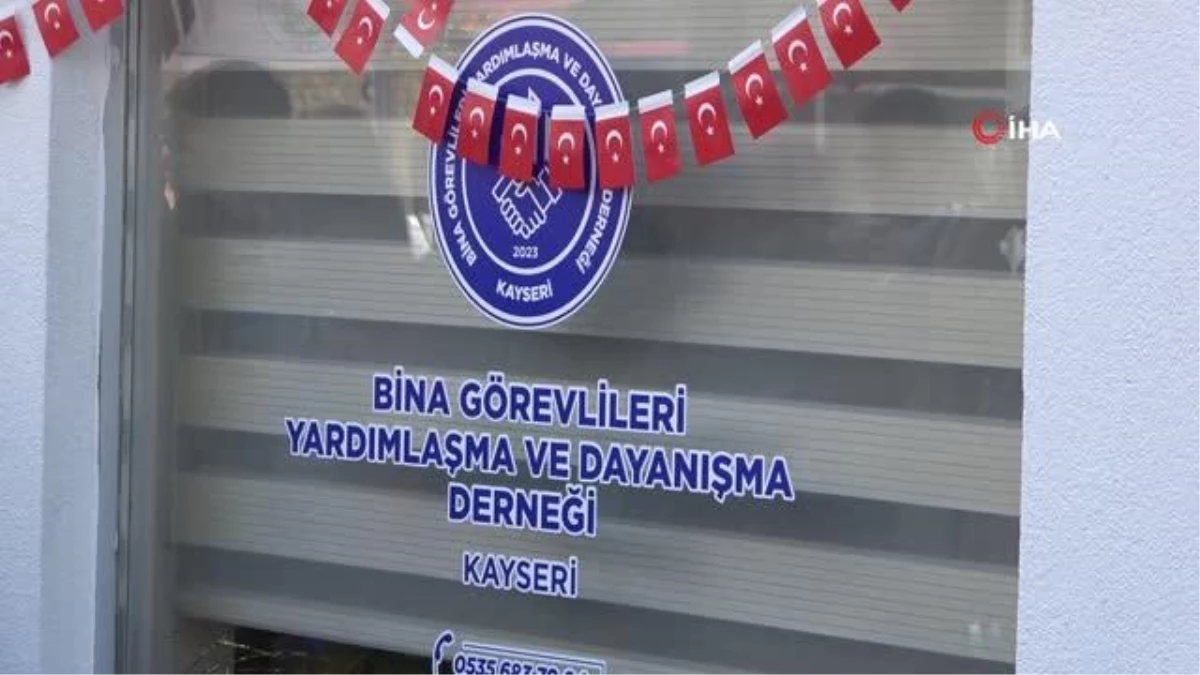 Kayseri\'de Bina Görevlileri Derneği Kuruldu