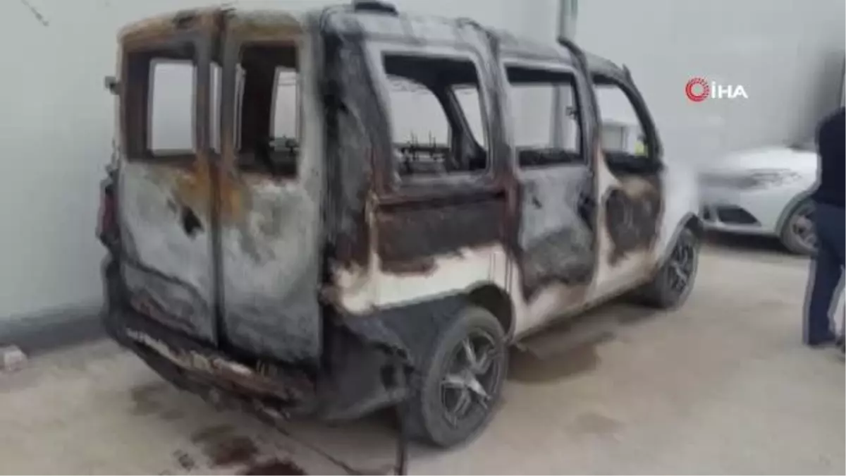 LPG'li araç tamir esnasında alev aldı, 3 araç kullanılamaz hale geldi