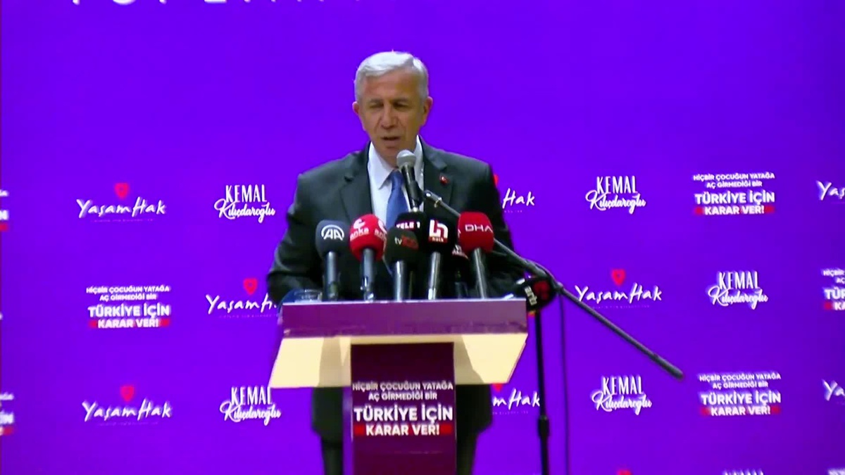 Ankara Büyükşehir Belediye Başkanı Mansur Yavaş, Aile Destek Sigortası\'nın Türkiye genelinde uygulanmasını istedi