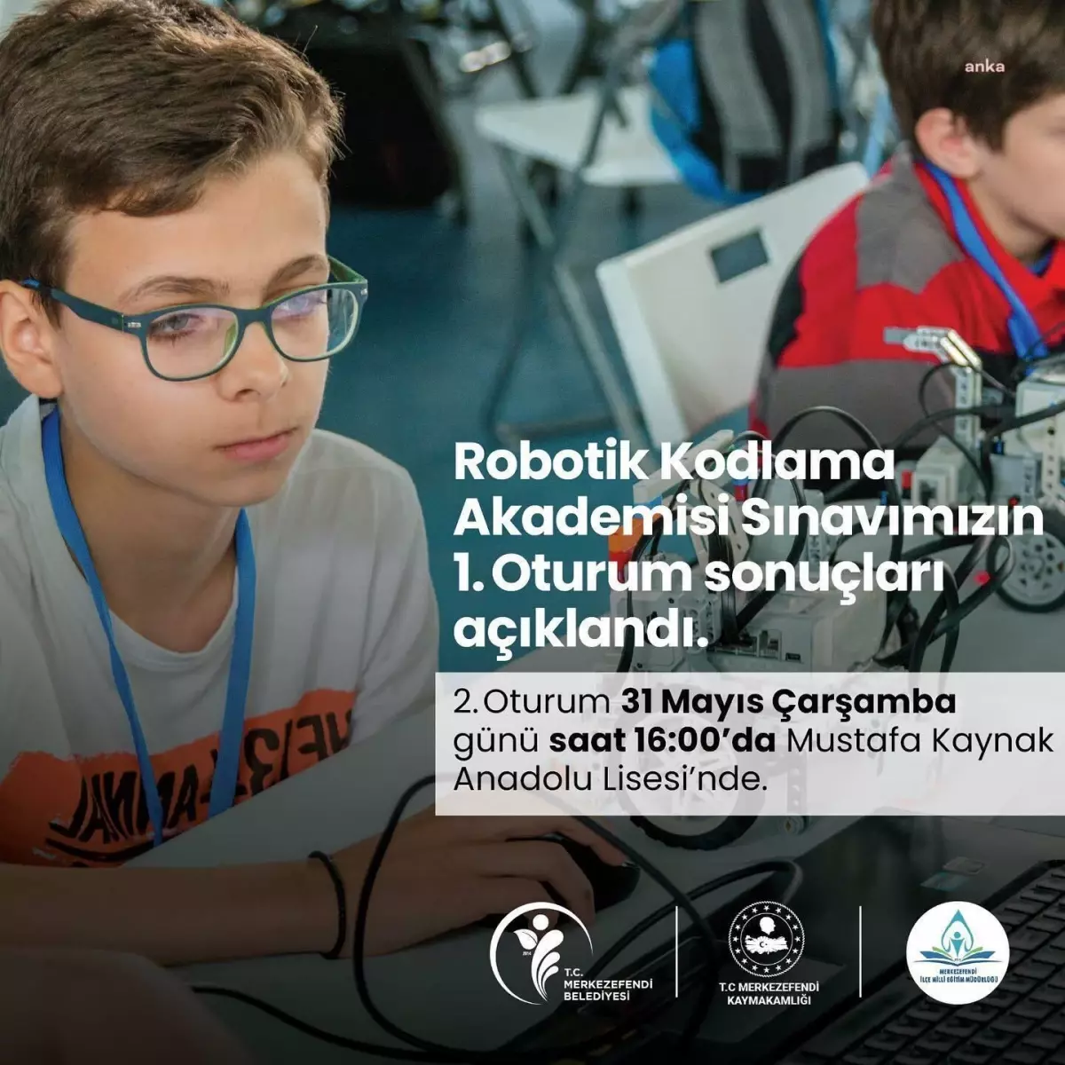 Merkezefendi Belediyesi Robotik Kodlama Akademisi Sınav Sonuçları Açıklandı