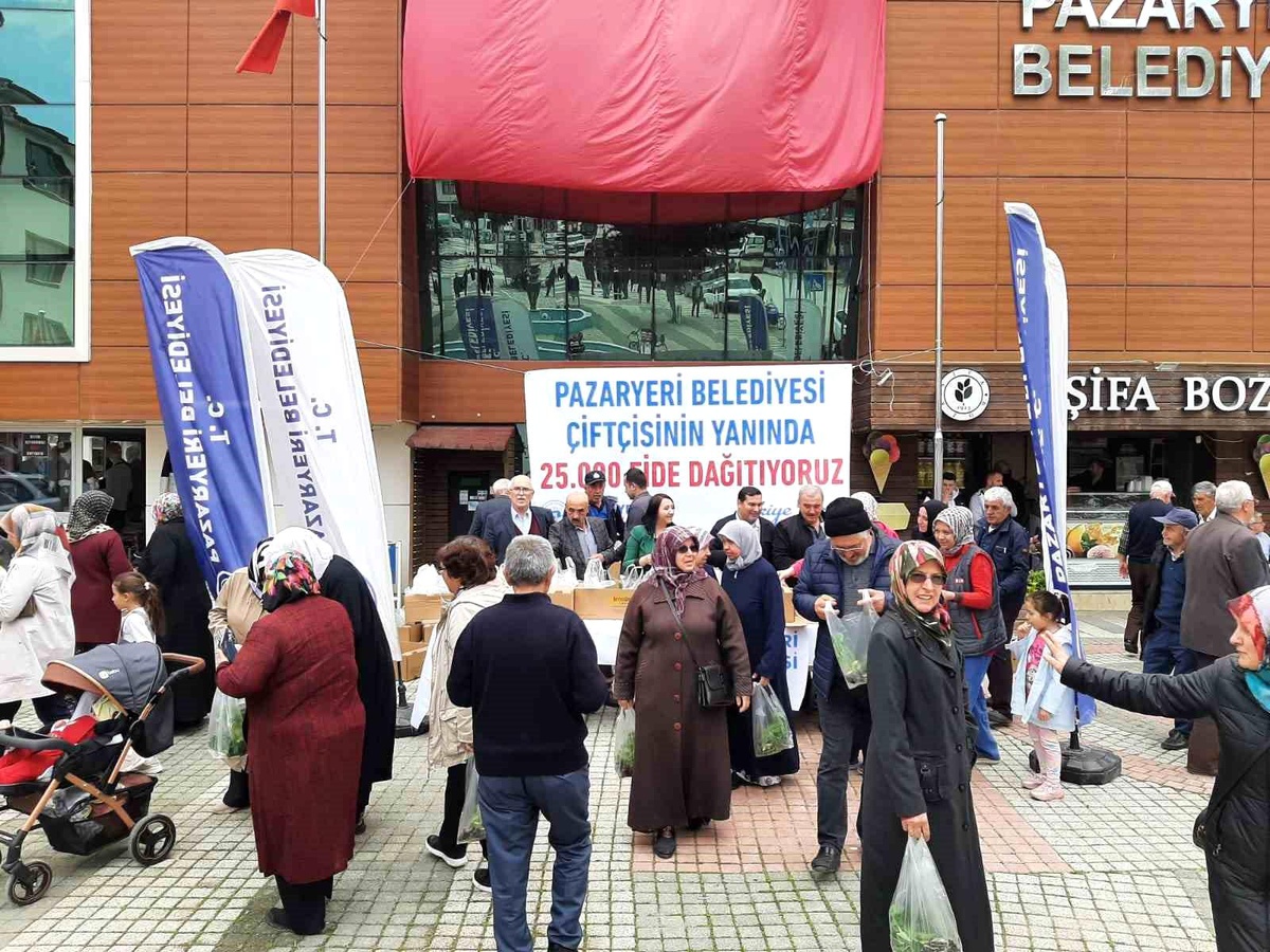 Pazaryeri Belediyesinden çiftçiye destek