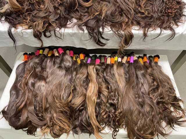 Sabiha Gökçen Havalimanı'nda 68 kilogram insan saçı ele geçirildi Sabiha Gökçen Havalimanı'nda 68 kilogram insan saçı ele geçirildi