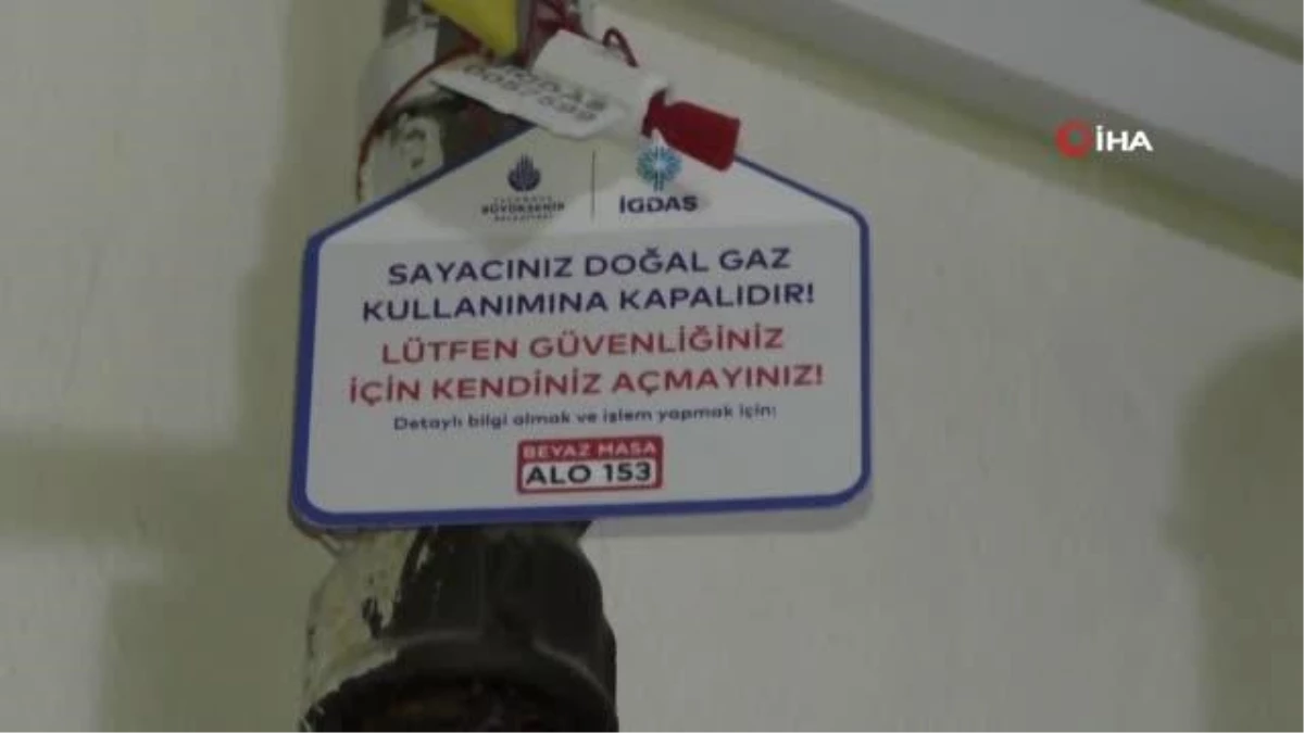 Sultangazi\'de İGDAŞ hasta bebeği olan ailenin doğalgazını kesti