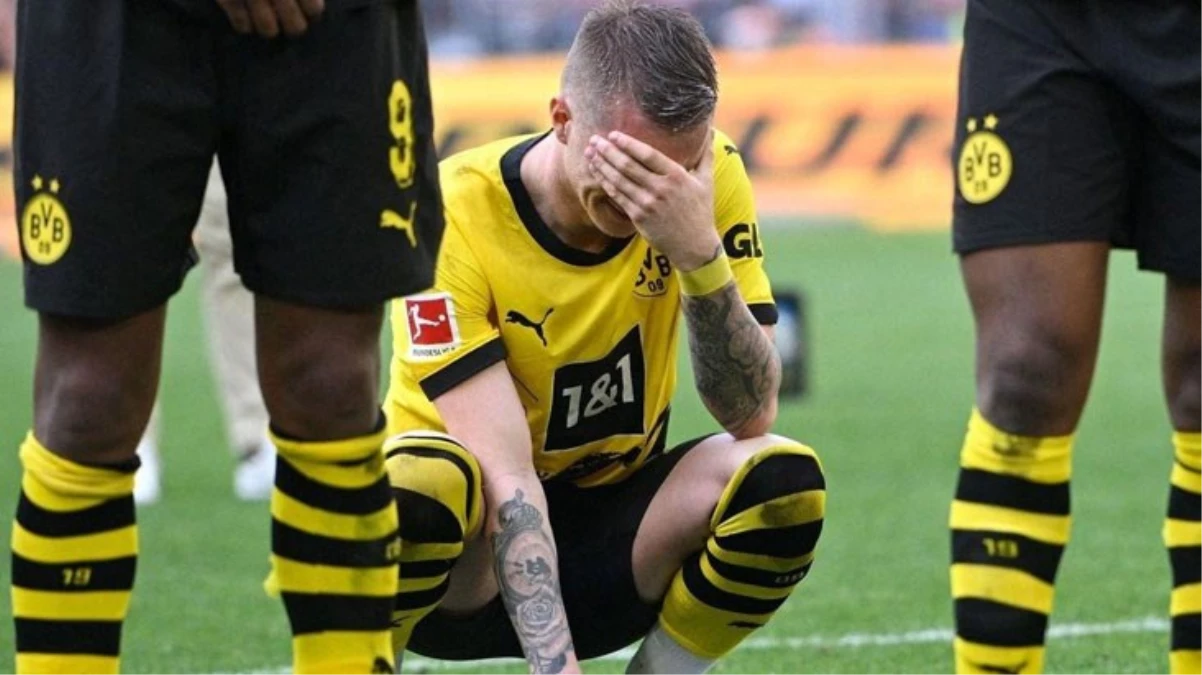 Yüzü bir türlü gülmedi! Marco Reus\'un Dortmund karnesi kendi dahil herkesi üzdü