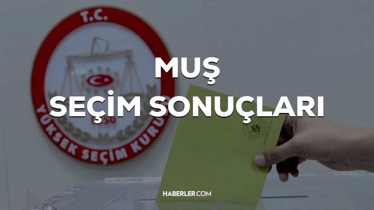Erdoğan ve Kılıçdaroğlu\'nun Muş oy oranları açıklandı