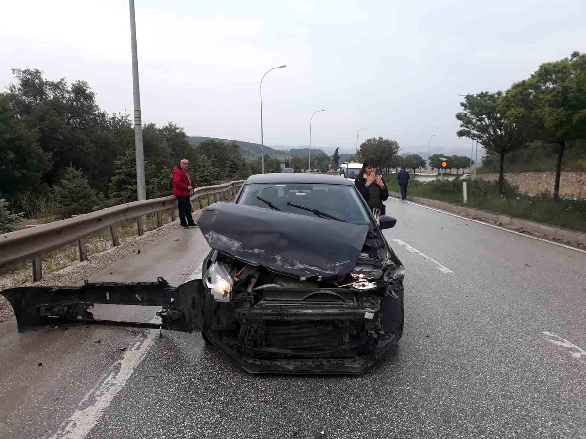 Bilecik\'te Alkollü Sürücünün Karıştığı Trafik Kazasında 1 Kişi Yaralandı