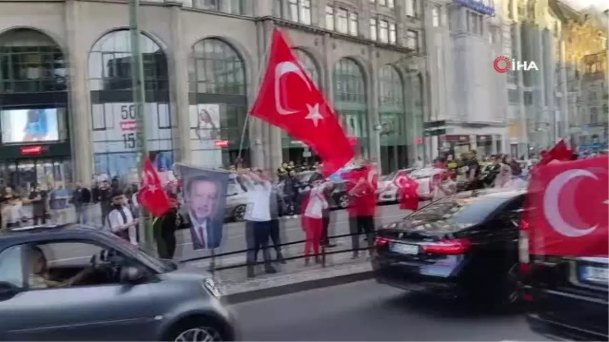 Erdoğan'ın seçim zaferi Almanya'da coşkuyla kutlandı