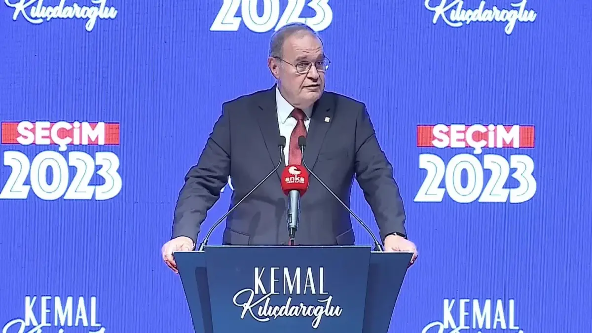 CHP Sözcüsü Faik Öztrak\'tan Seçim Açıklaması