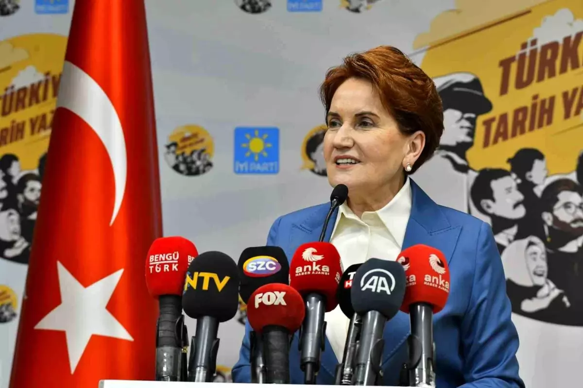İYİ Parti Genel Başkanı Meral Akşener\'den açıklama