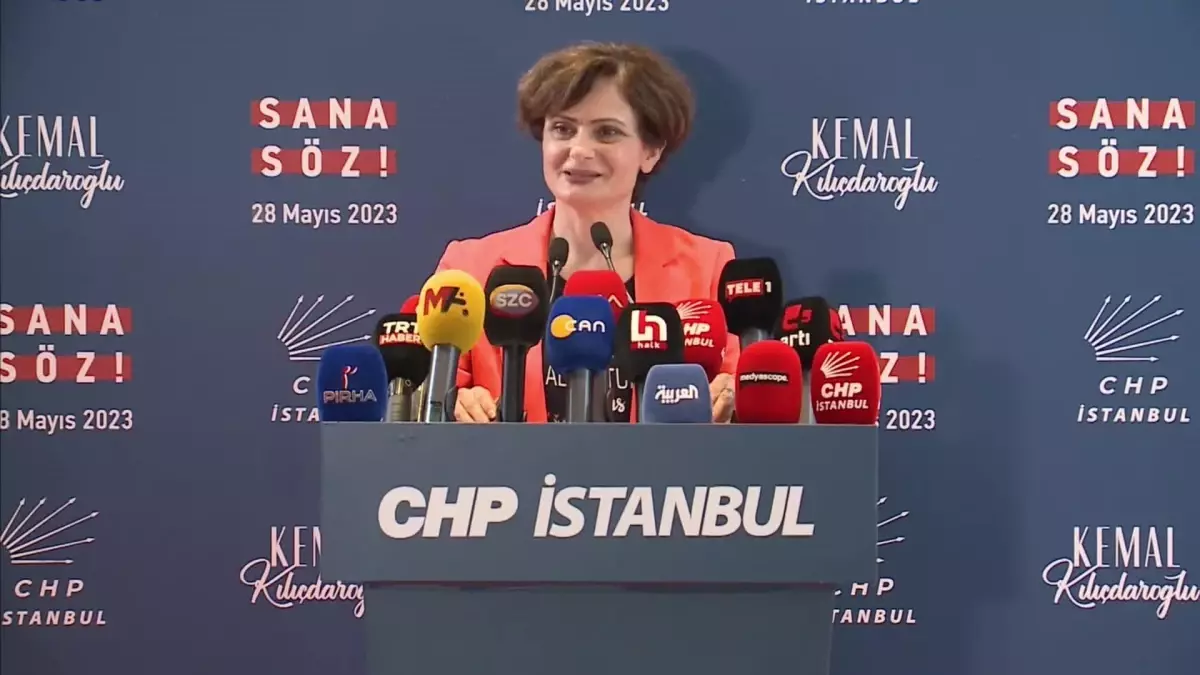 CHP İstanbul İl Başkanı Canan Kaftancıoğlu\'ndan çağrı: Oy kullandığınız sandıklarda oyunuzu takip edin