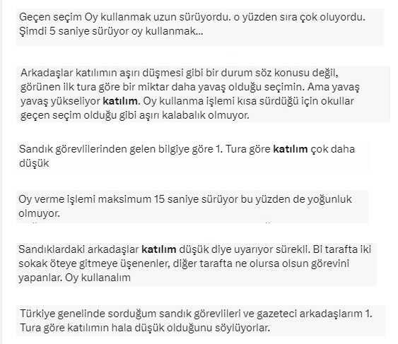 Seçime katılım ne kadar? Seçime katılım yüzde kaç oldu? Seçime katılım oranı açıklandı mı?