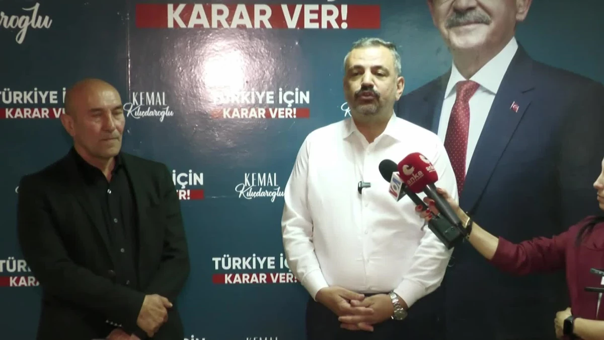 CHP İzmir Büyükşehir Belediye Başkanı Tunç Soyer: Sandık başında çalışan arkadaşlarımızın görevi bitmedi
