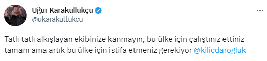 Ünlü yorumcu Uğur Karakullukçu'nun Kemal Kılıçdaroğlu için yaptığı paylaşım sosyal medyayı salladı