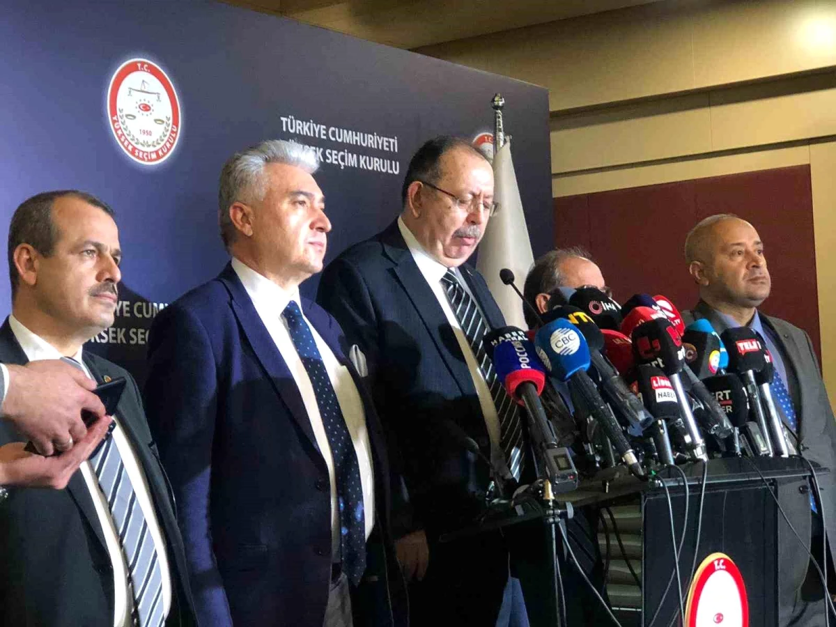 YSK Başkanı Ahmet Yener: Recep Tayyip Erdoğan Cumhurbaşkanı olarak seçildi