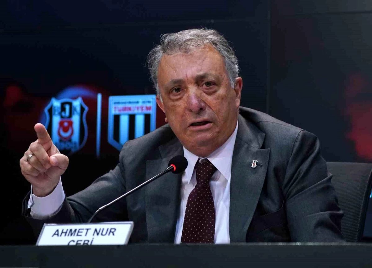 Beşiktaş Başkanı Ahmet Nur Çebi, TFF başkanlığına aday olmayacağını açıkladı