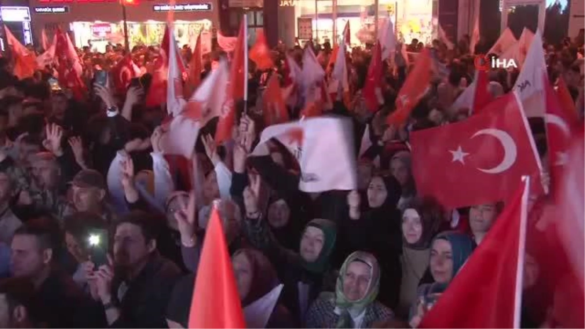 AK Parti MKYK üyesi Şahin, "Türk Milleti Türk Çağını açtı" Cumhurbaşkanı seçim sonuçları Karabük\'te doyasıya kutlandı