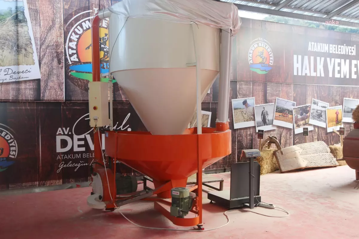 Atakum Belediyesi\'nin Halk Yem Evleri\'nde üretilen yem miktarı 823 tona ulaştı