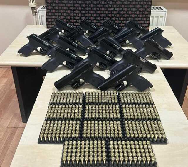 Bolu'da 18 Tabanca ve 550 Mermi Ele Geçirildi: 3 Kardeş Gözaltına Alındı