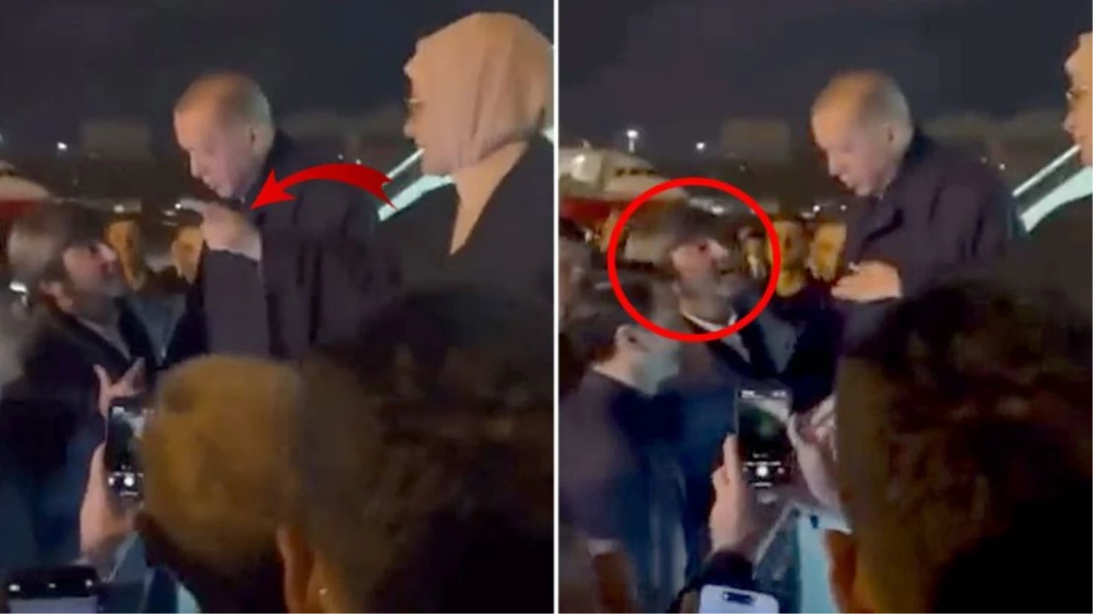 Cumhurbaşkanı Erdoğan ile fotoğraf çektirmek isteyen Rıdvan Dilmen\'e Emine Erdoğan "Dur" dedi