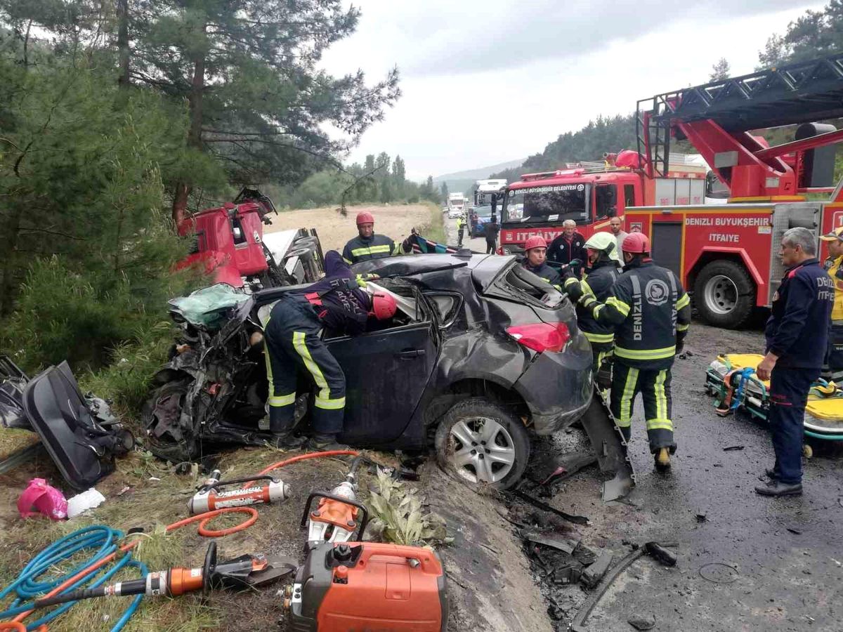 Denizli\'de Son 1 Haftada 155 Trafik Kazası Meydana Geldi