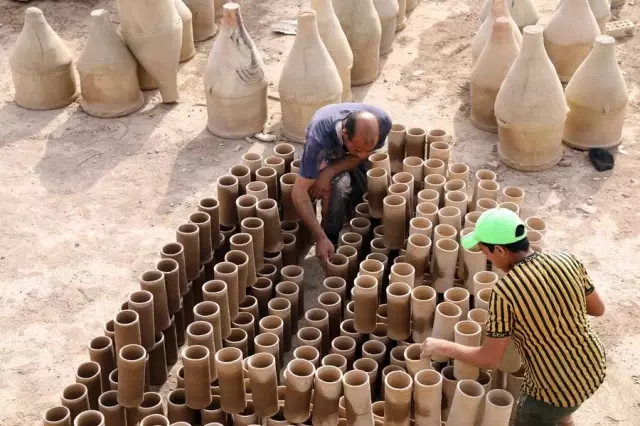 Irak'ta Geleneksel Çömlekçilik Sanatı Mezopotamya'nın İzlerini Taşıyor