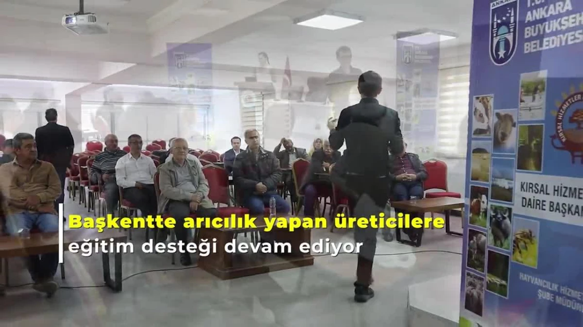 Ankara Büyükşehir Belediyesi, Arıcılık Akademisi ile bal üreticilerine eğitim veriyor