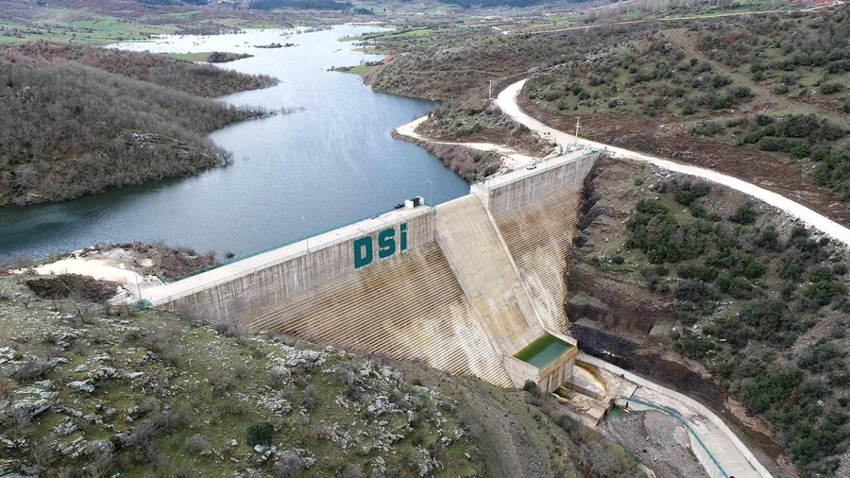 Manisa\'da Kelebek Barajı tamamlandı