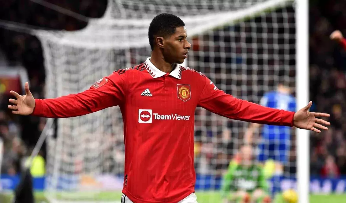 Manchester United\'ın en iyisi Marcus Rashford