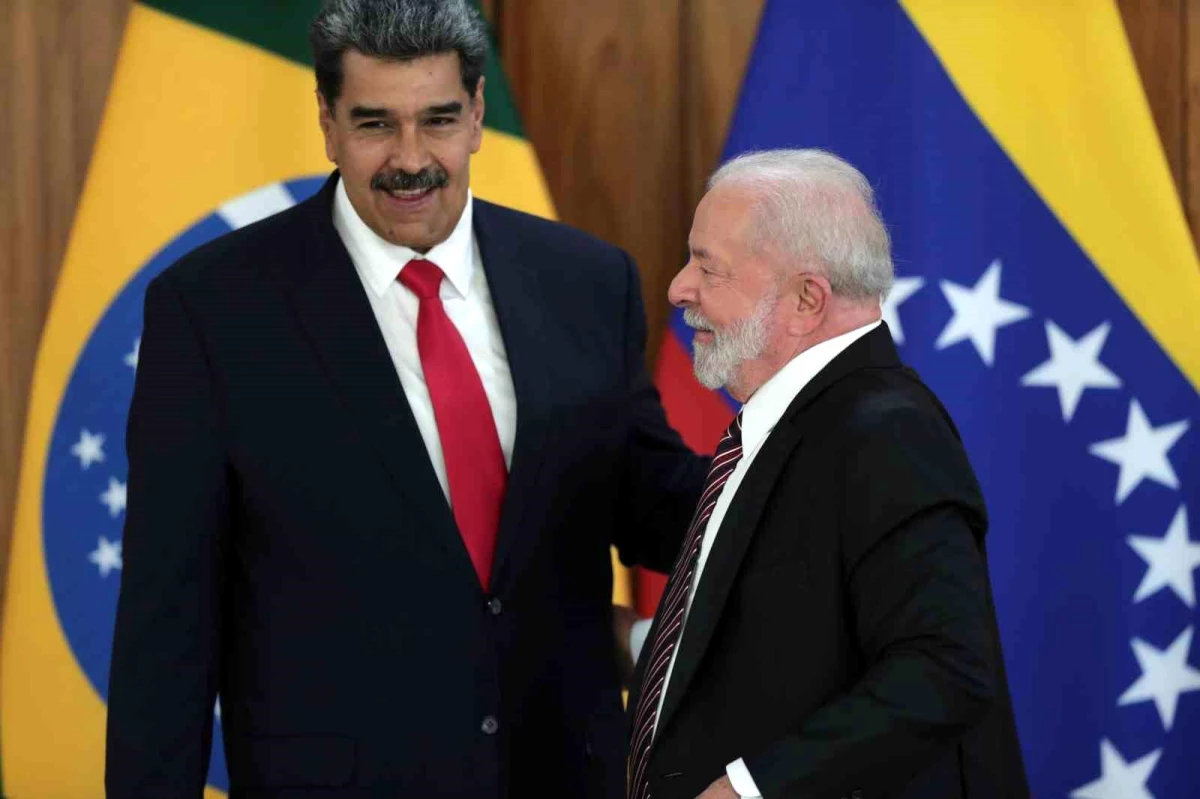 Venezuela Devlet Başkanı Maduro, 4 yıl aradan sonra Brezilya\'yı ziyaret etti