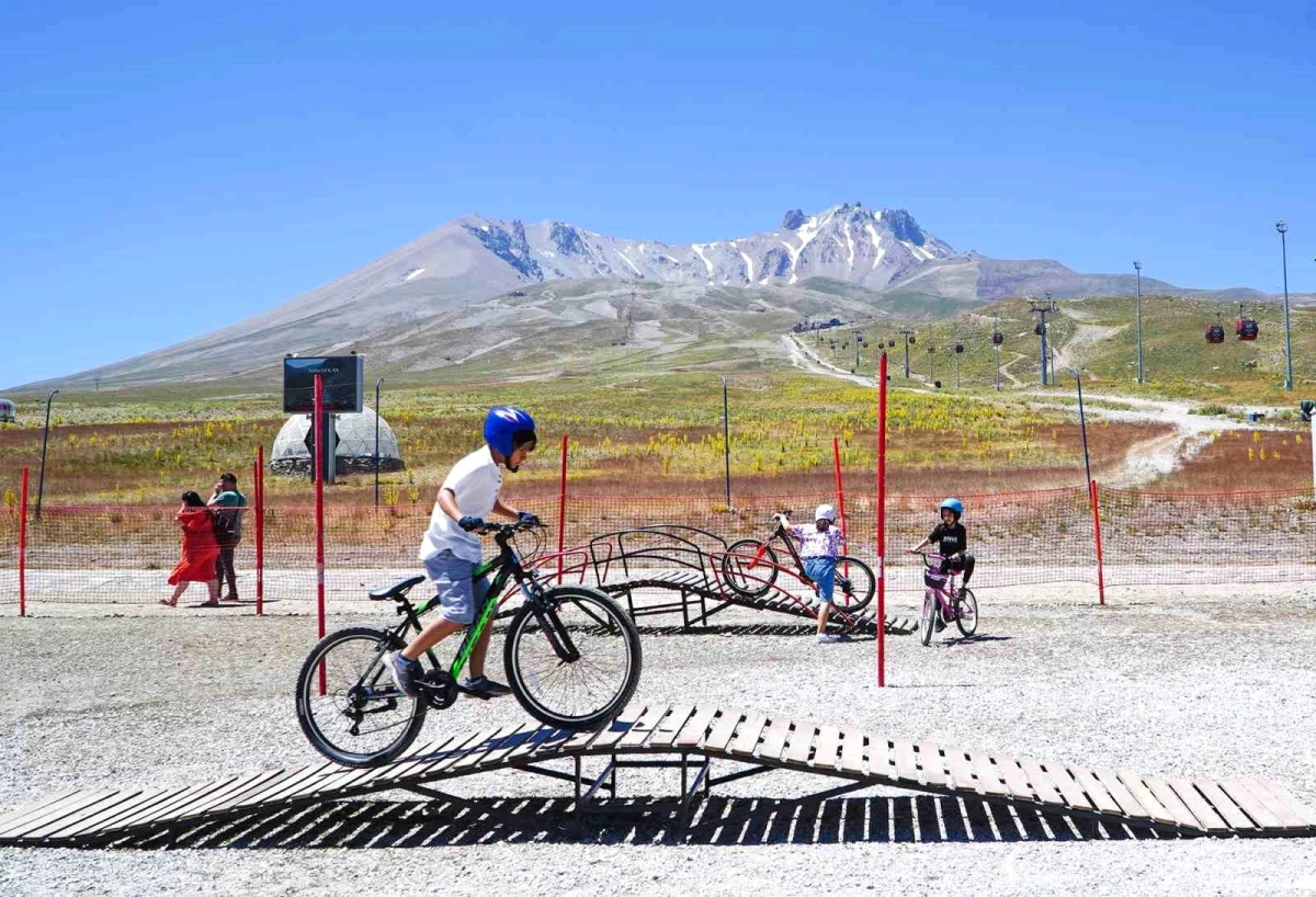 Kayseri Erciyes A.Ş. Çocuklar İçin Özel Bisiklet ve Aktivite Parkını Hizmete Sundu
