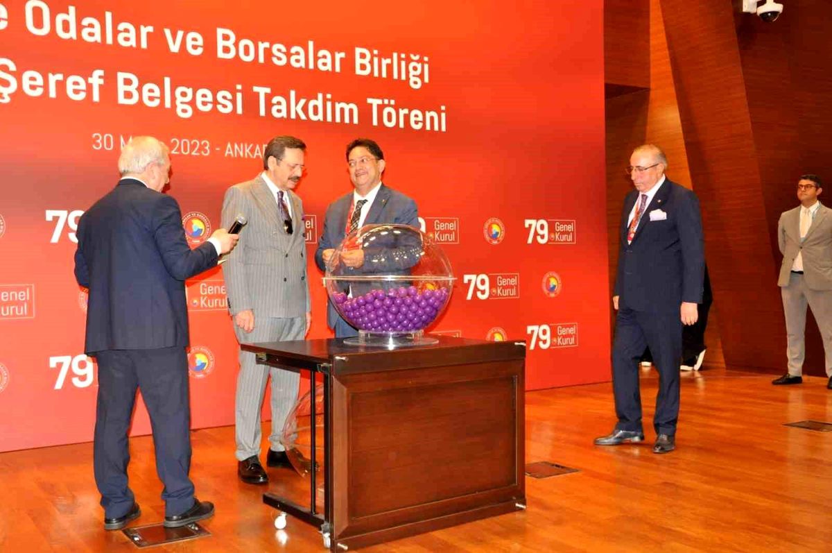 TOBB Genel Kurulu\'nda Oda ve Borsalar Arasında TOGG Çekilişi Yapıldı