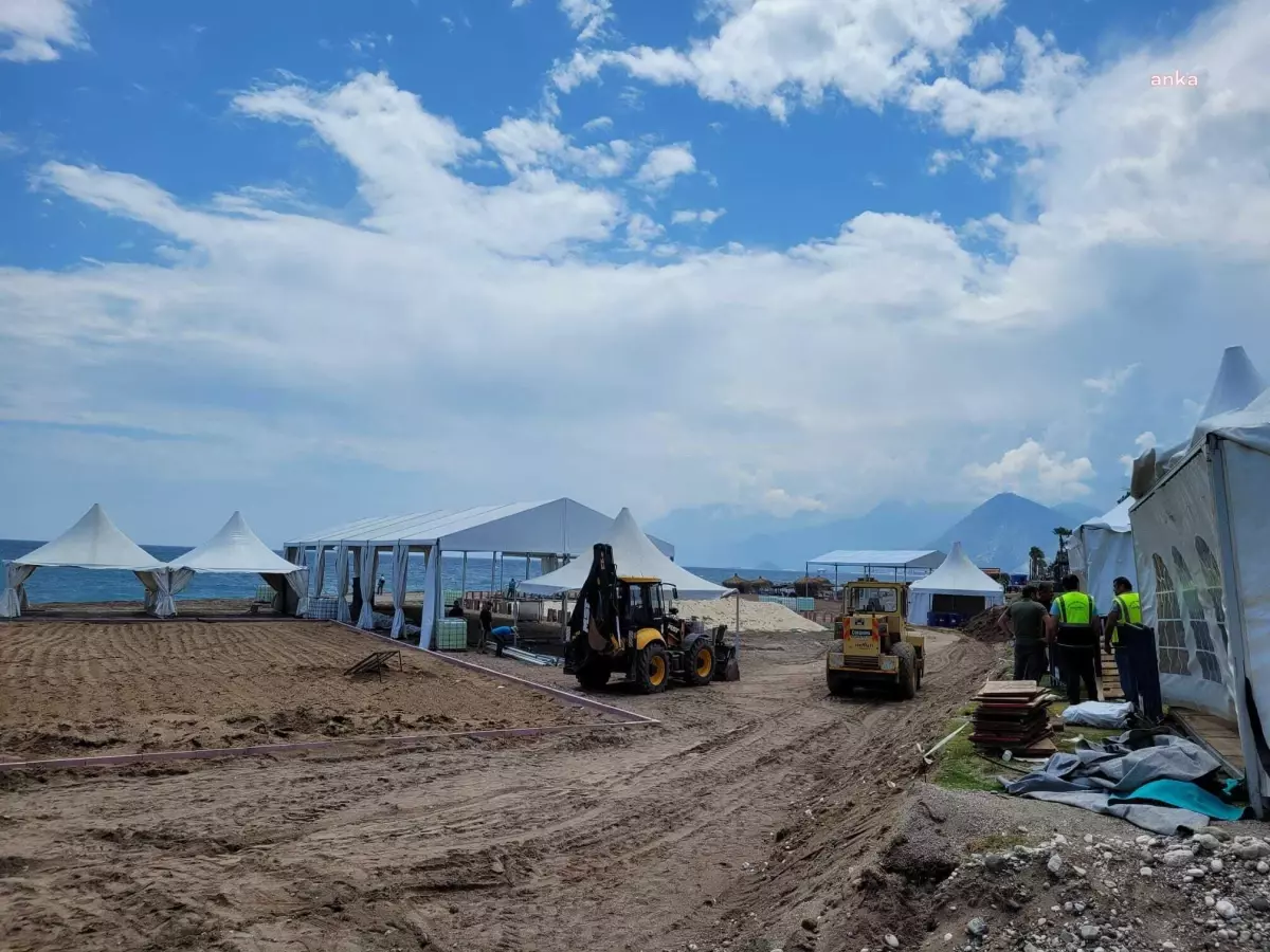 Konyaaltı Belediyesi Avrupa Plaj Hentbolu Finalleri\'ne hazırlanıyor