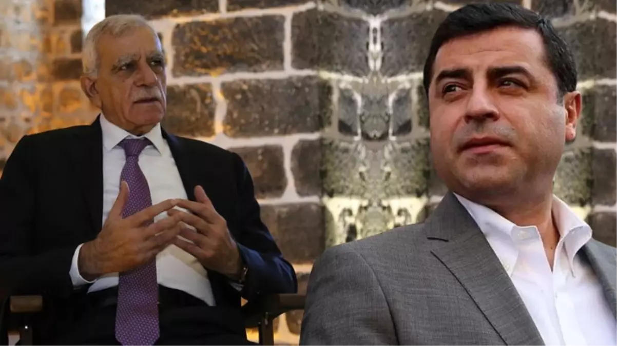 Kürt siyasetinde taşlar yerinden oynuyor! Demirtaş HDP\'yi bombaladı, Ahmet Türk\'ten destek geldi