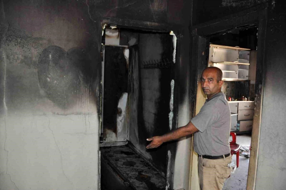 Mardin\'de Yangın: Aynı Aile İki Kez Evsiz Kaldı