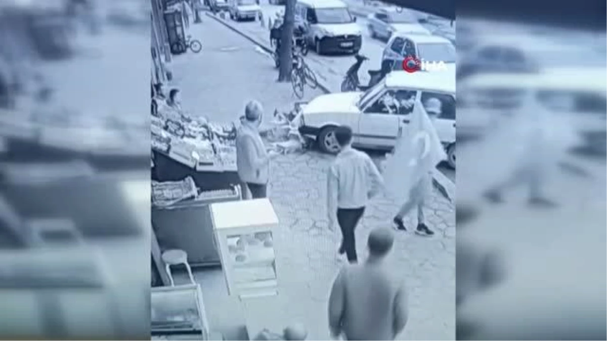 Sakarya'da otomobilin altında kalmaktan saniyelerle kurtuldu